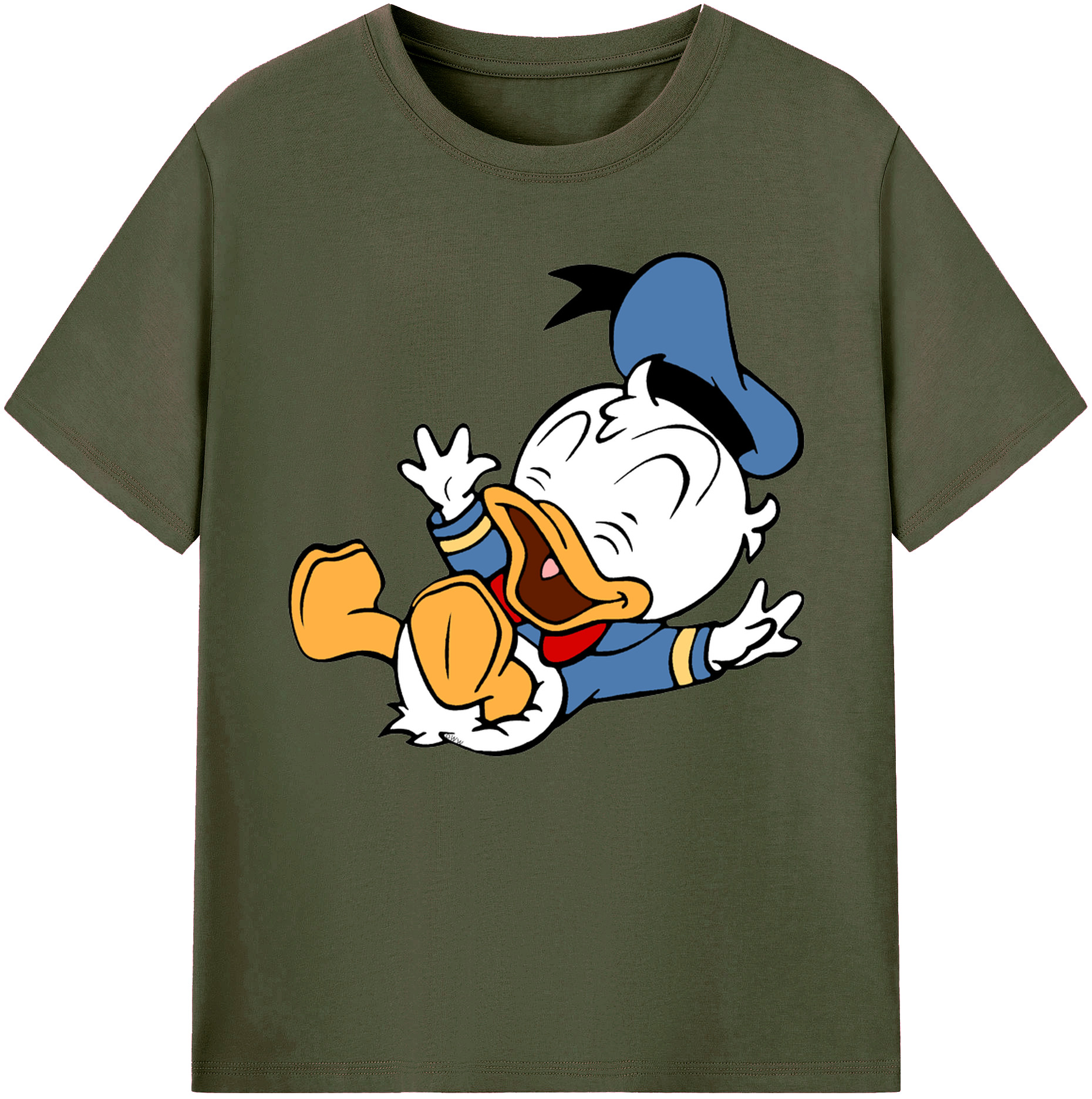 ミッキーマウス Mickey Mouse 綿100％ メンズ半袖Tシャツ｜肌触りやわらか＆通気性